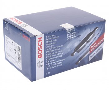 3 279 р. Колодки тормозные передние (4шт.) BOSCH Nissan Terrano2 R50 дорестайлинг (1995-1999)  с доставкой в г. Керчь. Увеличить фотографию 3