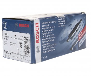 2 399 р. Колодки тормозные передние (4шт.) BOSCH Toyota 4Runner N180 5 дв. дорестайлинг (1995-2000)  с доставкой в г. Керчь. Увеличить фотографию 3