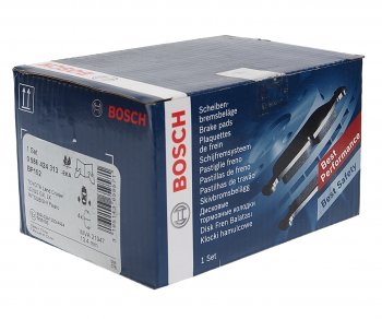 2 059 р. Колодки тормозные передние (4шт.) BOSCH Toyota 4Runner N210 дорестайлинг (2002-2005)  с доставкой в г. Керчь. Увеличить фотографию 2