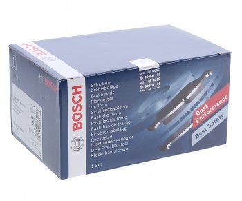 2 089 р. Колодки тормозные передние (4шт.) BOSCH Peugeot Partner M49/M59 рестайлинг (2002-2008)  с доставкой в г. Керчь. Увеличить фотографию 2