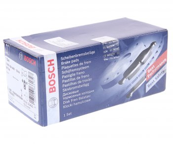 1 499 р. Колодки тормозные передние (4шт.) BOSCH Suzuki Baleno (2002-2007)  с доставкой в г. Керчь. Увеличить фотографию 3
