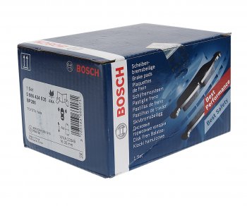 2 099 р. Колодки тормозные передние (4шт.) BOSCH Toyota Yaris XP10 хэтчбэк 5 дв. (1999-2005)  с доставкой в г. Керчь. Увеличить фотографию 2
