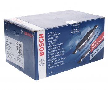 3 999 р. Колодки тормозные передние (4шт.) BOSCH Volvo C70 P80 хэтчбэк 3 дв. рестайлинг (2002-2005)  с доставкой в г. Керчь. Увеличить фотографию 2