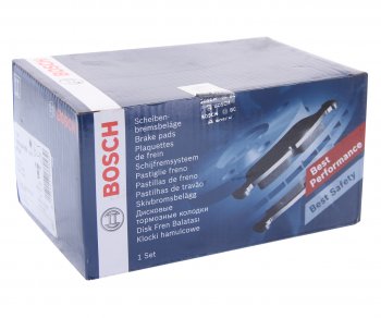 2 199 р. Колодки тормозные передние (4шт.) BOSCH Ford Fiesta 4 хэтчбэк 5 дв. рестайлинг (1999-2001)  с доставкой в г. Керчь. Увеличить фотографию 3