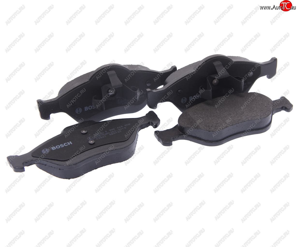 2 199 р. Колодки тормозные передние (4шт.) BOSCH Ford Fiesta 4 хэтчбэк 5 дв. рестайлинг (1999-2001)  с доставкой в г. Керчь