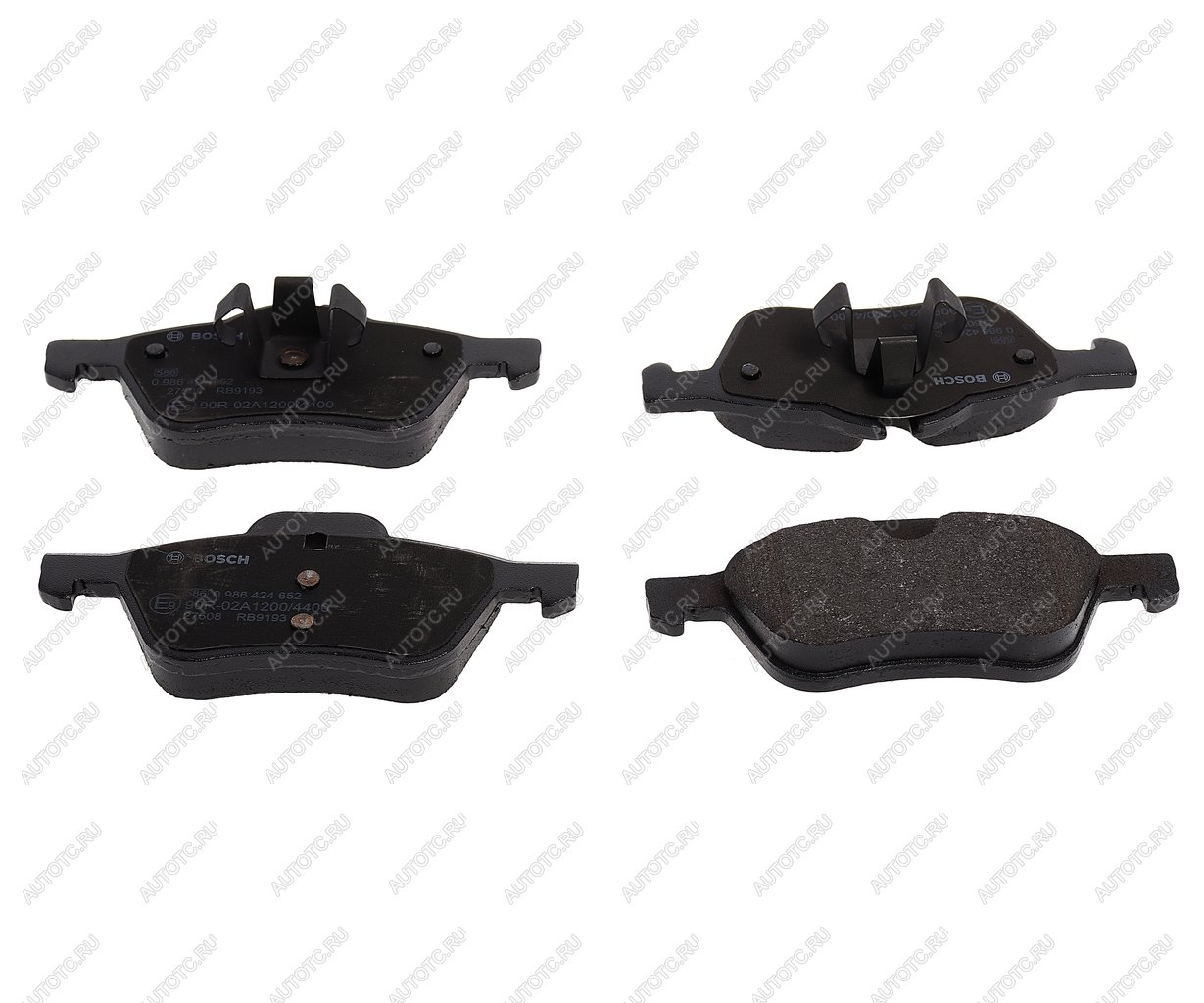 2 899 р. Колодки тормозные MINI Cooper (01-) передние (4шт.) BOSCH BOSCH 0986424652  с доставкой в г. Керчь