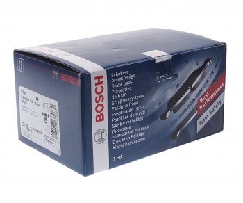 4 399 р. Колодки тормозные передние (4шт.) BOSCH Mercedes-Benz 207/310 W207-310 (1977-1996)  с доставкой в г. Керчь. Увеличить фотографию 2
