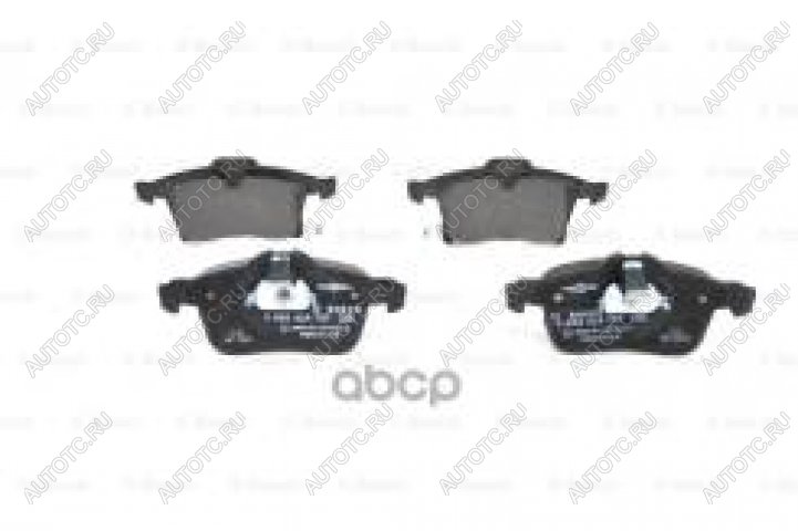 2 859 р. Колодки тормозные передние с датчиком (4шт.) BOSCH Opel Astra H седан дорестайлинг (2004-2007)  с доставкой в г. Керчь