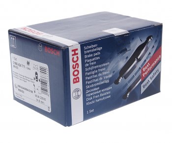 2 289 р. Колодки тормозные задние (4шт.) BOSCH Mitsubishi Montero Sport PA рестайлинг (2000-2008)  с доставкой в г. Керчь. Увеличить фотографию 2