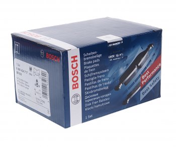 2 379 р. Колодки тормозные задние (4шт.) BOSCH Mitsubishi Outlander CU (2003-2009)  с доставкой в г. Керчь. Увеличить фотографию 2