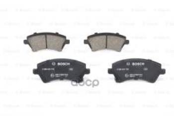 Колодки тормозные передние (4шт.) BOSCH Toyota Corolla E150 седан рестайлинг (2009-2013)