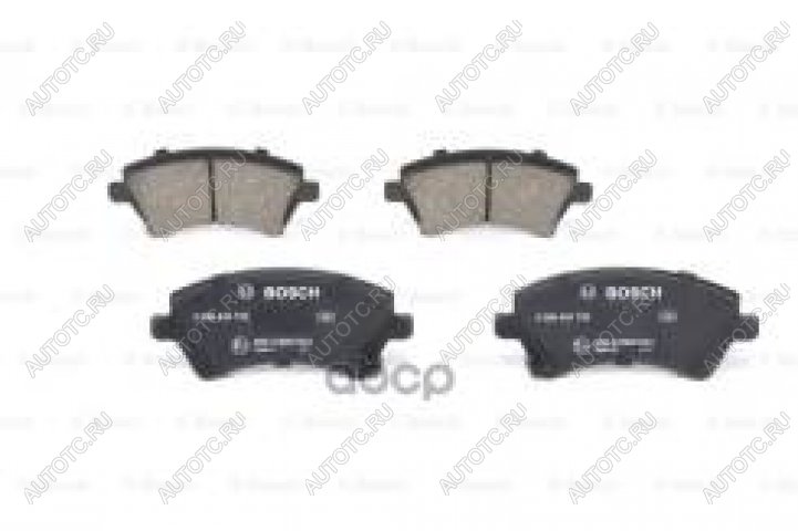 2 999 р. Колодки тормозные передние (4шт.) BOSCH Toyota Corolla E120 хэтчбек рестайлинг (2004-2007)  с доставкой в г. Керчь