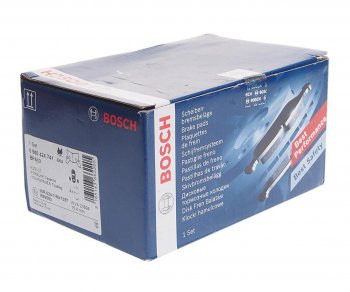 4 499 р. Колодки тормозные задние R18 (4шт.) BOSCH Audi Q7 4L дорестайлинг (2005-2009)  с доставкой в г. Керчь. Увеличить фотографию 2