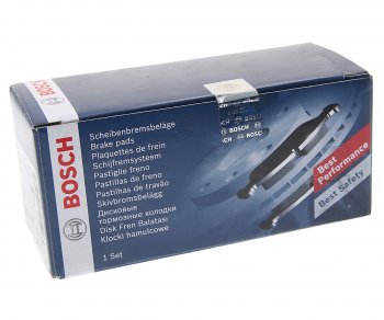 2 299 р. Колодки тормозные передние (4шт.) BOSCH Suzuki Swift ZC дорестайлинг, хэтчбэк 5 дв. (2003-2008)  с доставкой в г. Керчь. Увеличить фотографию 3