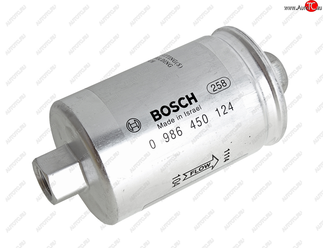 729 р. Фильтр топливный ВАЗ инжектор тонкой очистки (гайка) BOSCH BOSCH 0986450124  с доставкой в г. Керчь