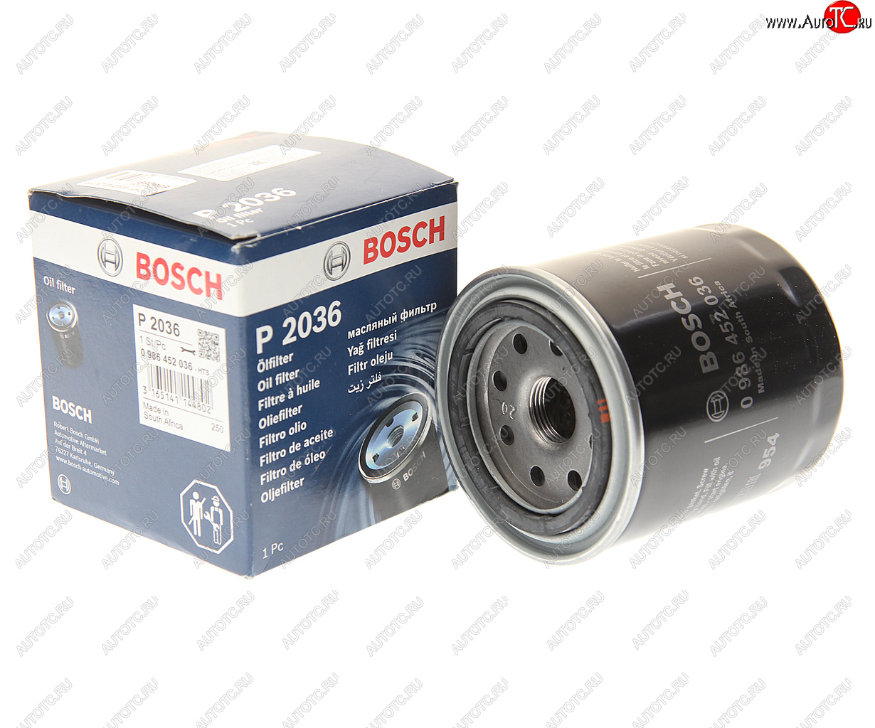 479 р. Фильтр масляный NISSAN FORD MAZDA BOSCH BOSCH 0986452036 BOSCH 0986452036  с доставкой в г. Керчь