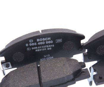 2 259 р. Колодки тормозные передние (4шт.) BOSCH Opel Frontera B 5 дв. дорестайлинг (1998-2001)  с доставкой в г. Керчь. Увеличить фотографию 2