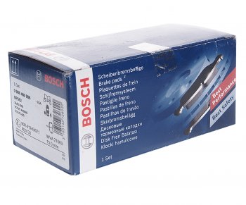 2 159 р. Колодки тормозные задние (4шт.) BOSCH SAAB 9000 (1993-1998)  с доставкой в г. Керчь. Увеличить фотографию 2