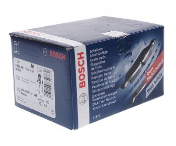 1 749 р. Колодки тормозные задние BOSCH Nissan Almera N16 седан дорестайлинг (2000-2003)  с доставкой в г. Керчь. Увеличить фотографию 2