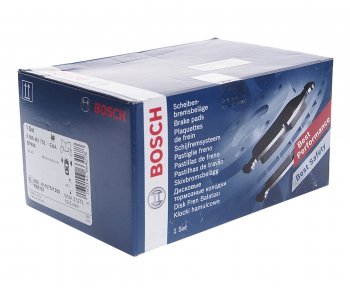 3 499 р. Колодки тормозные передние (4шт.) BOSCH Volvo V70 (2008-2016)  с доставкой в г. Керчь. Увеличить фотографию 2