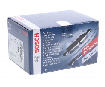 1 199 р. Колодки тормозные передние (4шт.) BOSCH Peugeot 106 (1991-2003)  с доставкой в г. Керчь. Увеличить фотографию 3