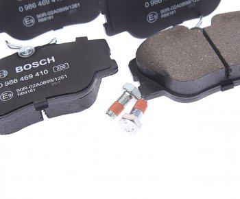 2 599 р. Колодки тормозные передние (4шт.) BOSCH Mercedes-Benz E-Class W124 седан дорестайлинг (1984-1993)  с доставкой в г. Керчь. Увеличить фотографию 2