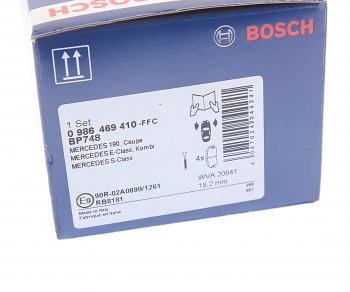 2 599 р. Колодки тормозные передние (4шт.) BOSCH Mercedes-Benz E-Class W124 седан дорестайлинг (1984-1993)  с доставкой в г. Керчь. Увеличить фотографию 4
