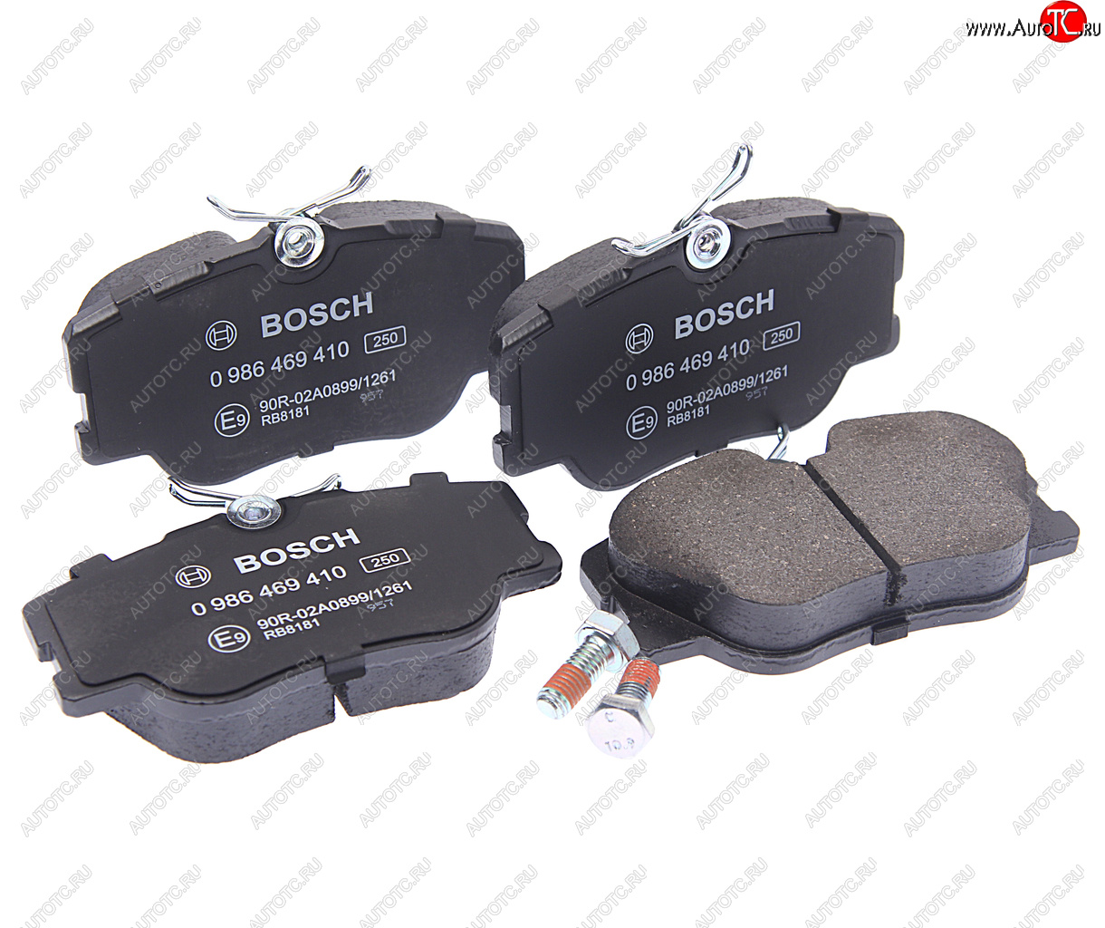 2 599 р. Колодки тормозные передние (4шт.) BOSCH Mercedes-Benz E-Class W124 седан дорестайлинг (1984-1993)  с доставкой в г. Керчь