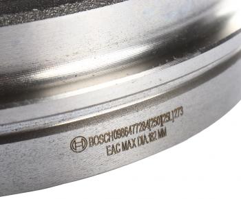 4 499 р. Барабан тормозной HYUNDAI Atos (97-) задний (1шт.) BOSCH BOSCH 0986477284 BOSCH 0986477284  с доставкой в г. Керчь. Увеличить фотографию 4