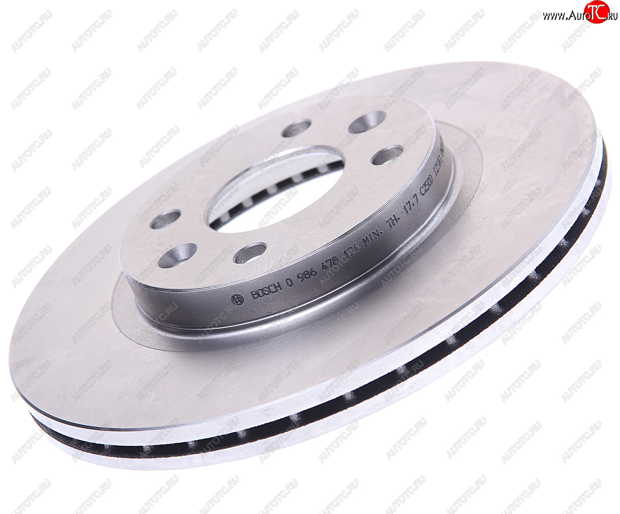 2 799 р. Диск тормозной ЛАДА Largus RENAULT Logan передний (259х20.6) (1шт.) BOSCH BOSCH 0986478124  с доставкой в г. Керчь
