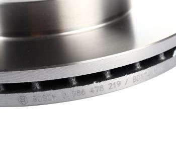 2 669 р. Диск тормозной KIA Rio (00-05) передний (1шт.) BOSCH BOSCH 0986478219  с доставкой в г. Керчь. Увеличить фотографию 4