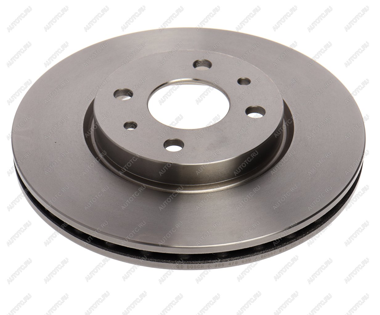 3 199 р. Диск тормозной RENAULT Scenic (03-09) передний (1шт.) BOSCH BOSCH 0986478639  с доставкой в г. Керчь