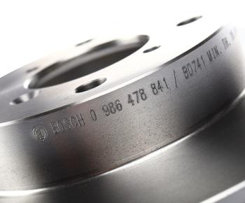 3 499 р. Диск тормозной SUZUKI Baleno (95-02),Liana (01-08) передний (1шт.) BOSCH BOSCH 0986478841 BOSCH 0986478841  с доставкой в г. Керчь. Увеличить фотографию 5