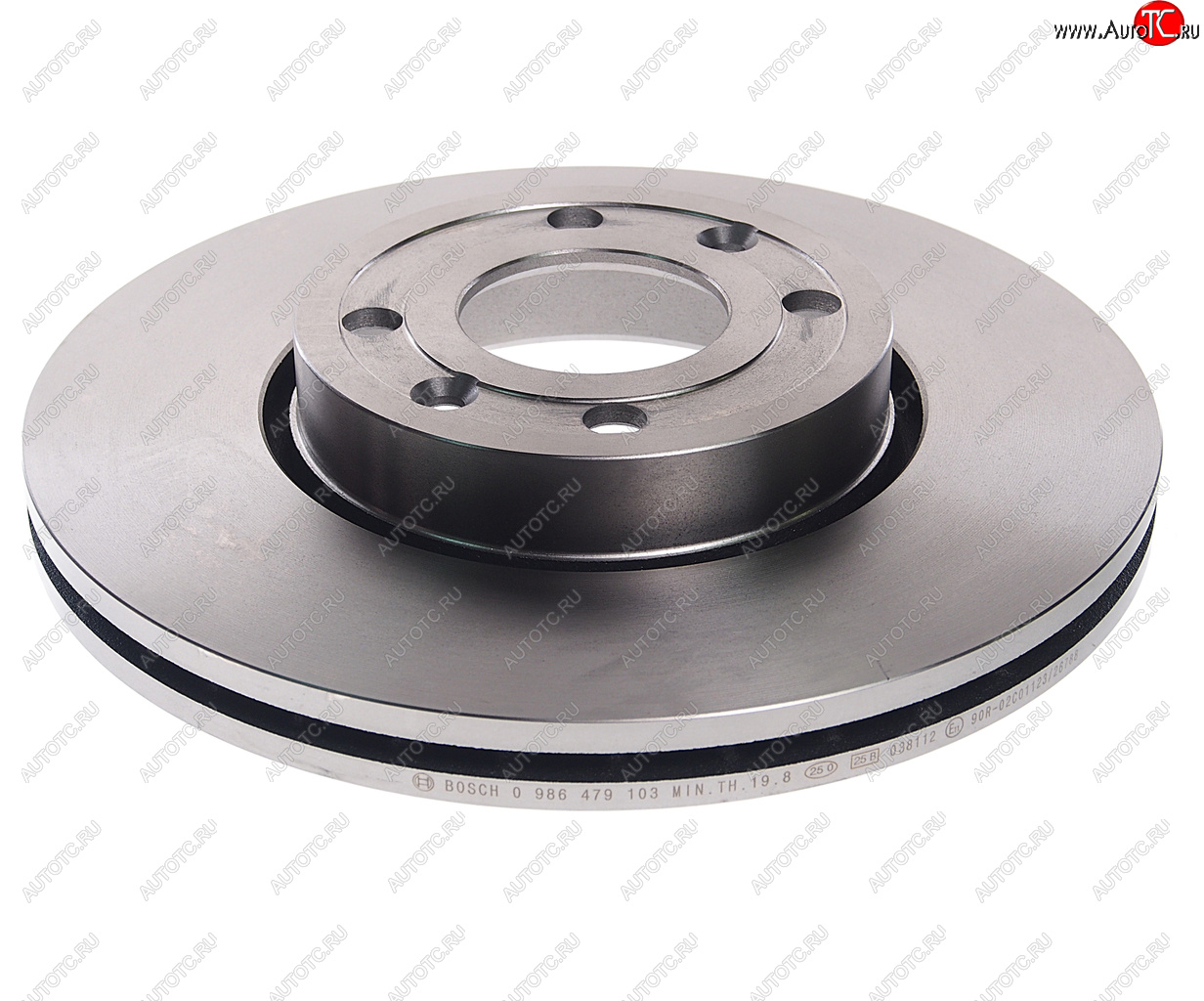 3 299 р. Диск тормозной ЛАДА Vesta,Largus NISSAN Note,Micra передний (1шт.) BOSCH BOSCH 0986479103  с доставкой в г. Керчь