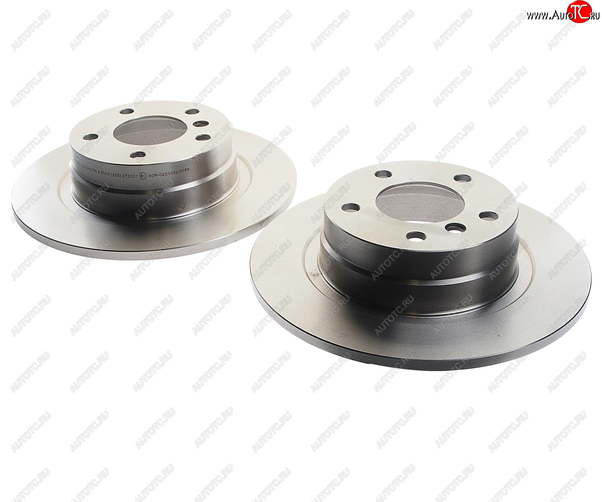 4 199 р. Диск тормозной BMW 1 (E81) (06-12) задний (1шт.) BOSCH BOSCH 0986479306 BOSCH 0986479306  с доставкой в г. Керчь