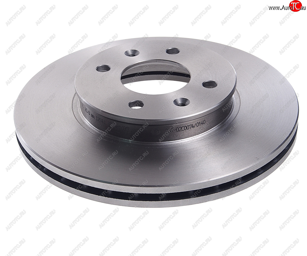 2 599 р. Диск тормозной HYUNDAI Accent (05-) KIA Rio (05-) передний (1шт.) BOSCH BOSCH 0986479367  с доставкой в г. Керчь