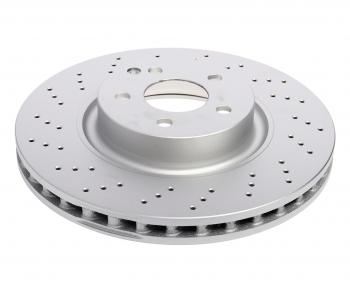 7 749 р. Диск тормозной MERCEDES S (W221) (05-13) передний (1шт.) BOSCH BOSCH 0986479413  с доставкой в г. Керчь. Увеличить фотографию 1