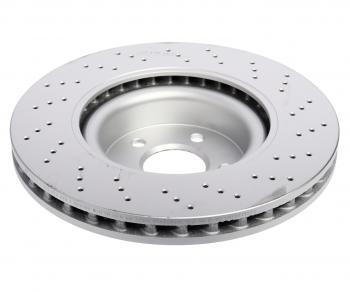 7 749 р. Диск тормозной MERCEDES S (W221) (05-13) передний (1шт.) BOSCH BOSCH 0986479413  с доставкой в г. Керчь. Увеличить фотографию 2