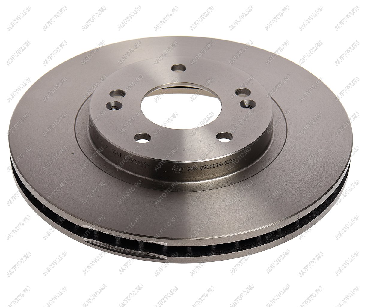 4 699 р. Диск тормозной HYUNDAI Santa Fe (00-) (4WD) (R16) передний (1шт.) BOSCH BOSCH 0986479434  с доставкой в г. Керчь