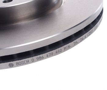 4 999 р. Диск тормозной HYUNDAI i30 (08-) KIA Ceed (08-) (R15) передний (1шт.) BOSCH BOSCH 0986479460  с доставкой в г. Керчь. Увеличить фотографию 3