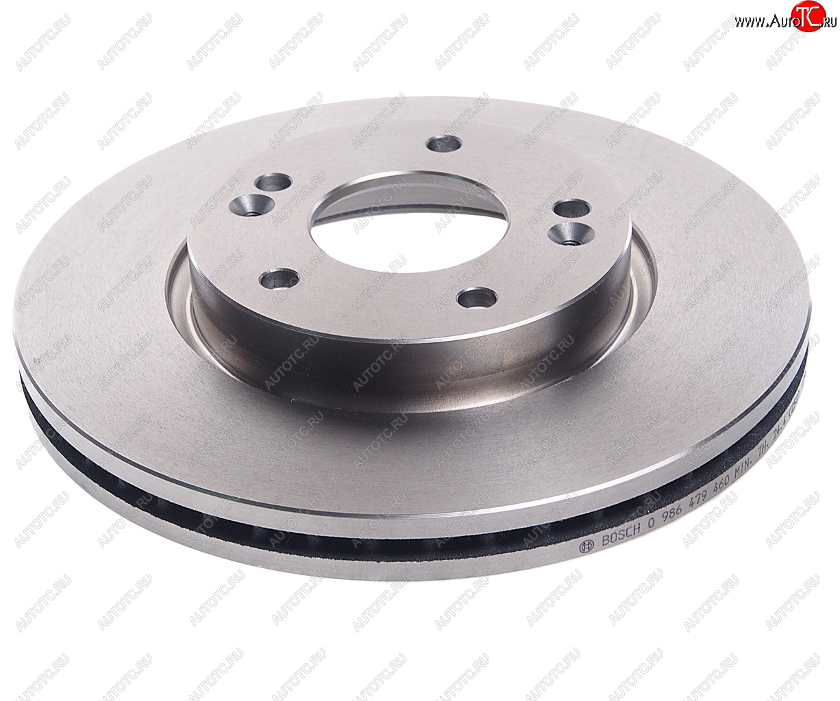 4 999 р. Диск тормозной HYUNDAI i30 (08-) KIA Ceed (08-) (R15) передний (1шт.) BOSCH BOSCH 0986479460  с доставкой в г. Керчь