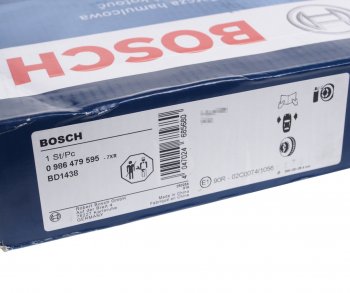 4 999 р. Диск тормозной HYUNDAI ix35,Sonata NF,i40 KIA Sportage (10-) передний (1шт.) BOSCH BOSCH 0986479595 BOSCH 0986479595  с доставкой в г. Керчь. Увеличить фотографию 5