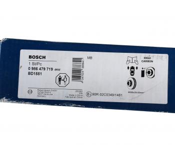 11 949 р. Диск тормозной MERCEDES E (W210) передний вентилируемый (1шт.) BOSCH BOSCH 0986479719 BOSCH 0986479719  с доставкой в г. Керчь. Увеличить фотографию 4