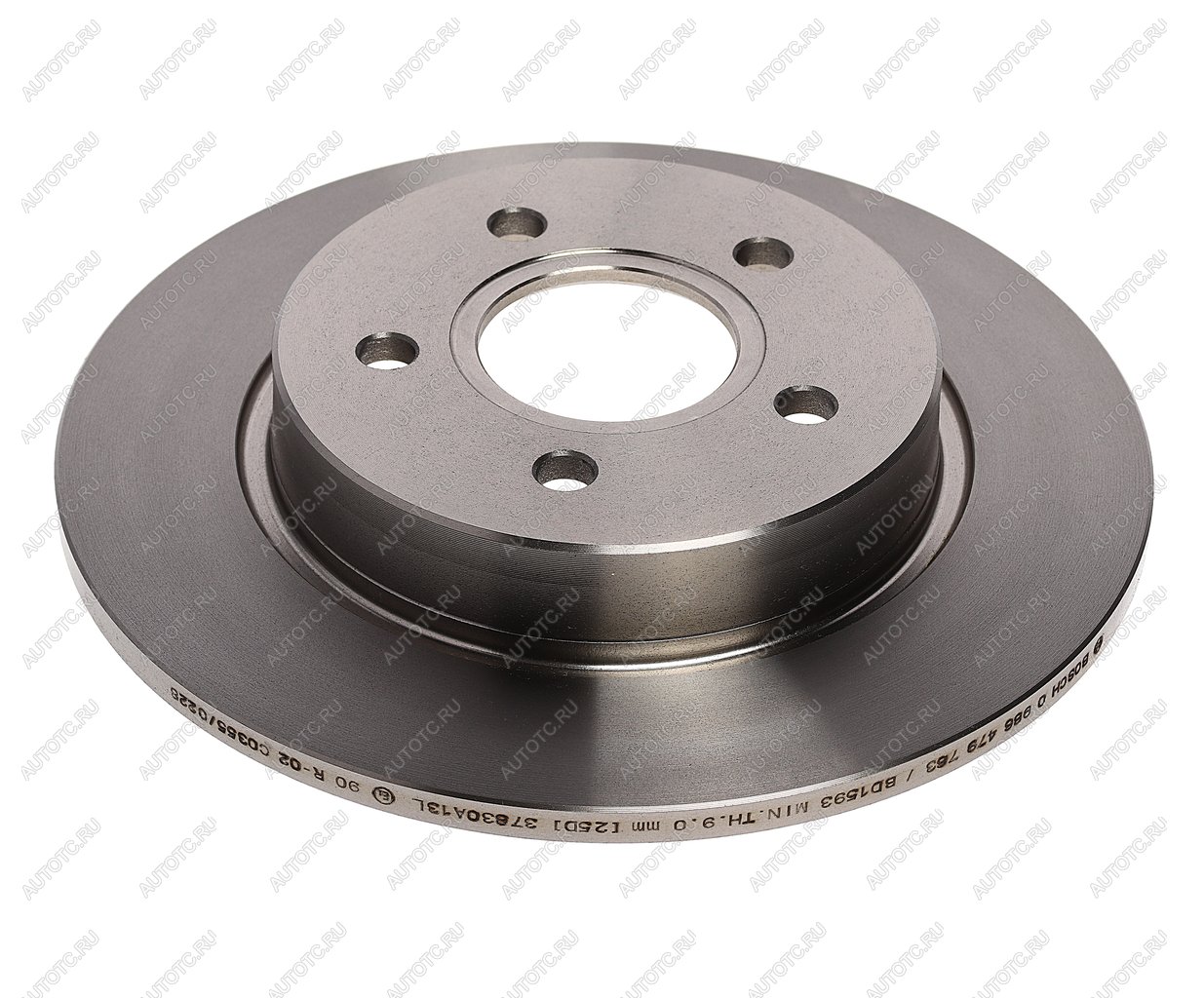 3 099 р. Диск тормозной FORD Focus (11-) задний (1шт.) BOSCH BOSCH 0986479763  с доставкой в г. Керчь