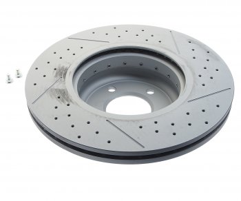 15 399 р. Диск тормозной BMW 1 (E81,E82,E88),3 (E90) передний (1шт.) BOSCH BOSCH 0986479e09 BOSCH 0986479e09  с доставкой в г. Керчь. Увеличить фотографию 2