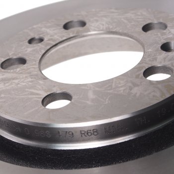 3 499 р. Диск тормозной VW Bora (99-05) AUDI A3 (96-03) передний (1шт.) BOSCH BOSCH 0986479r68  с доставкой в г. Керчь. Увеличить фотографию 3