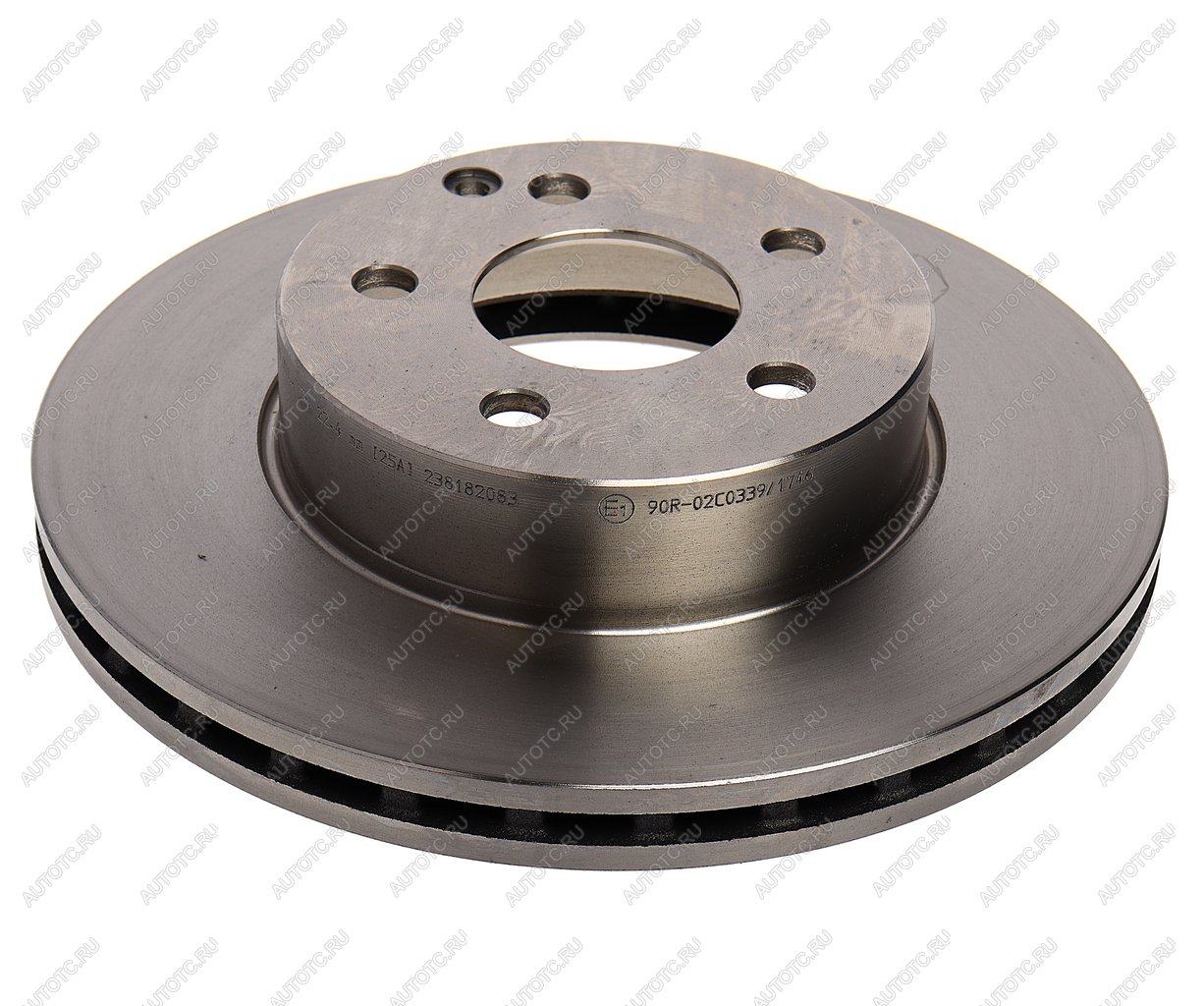 4 499 р. Диск тормозной MERCEDES C (W204) передний (1шт.) BOSCH BOSCH 0986479s83  с доставкой в г. Керчь