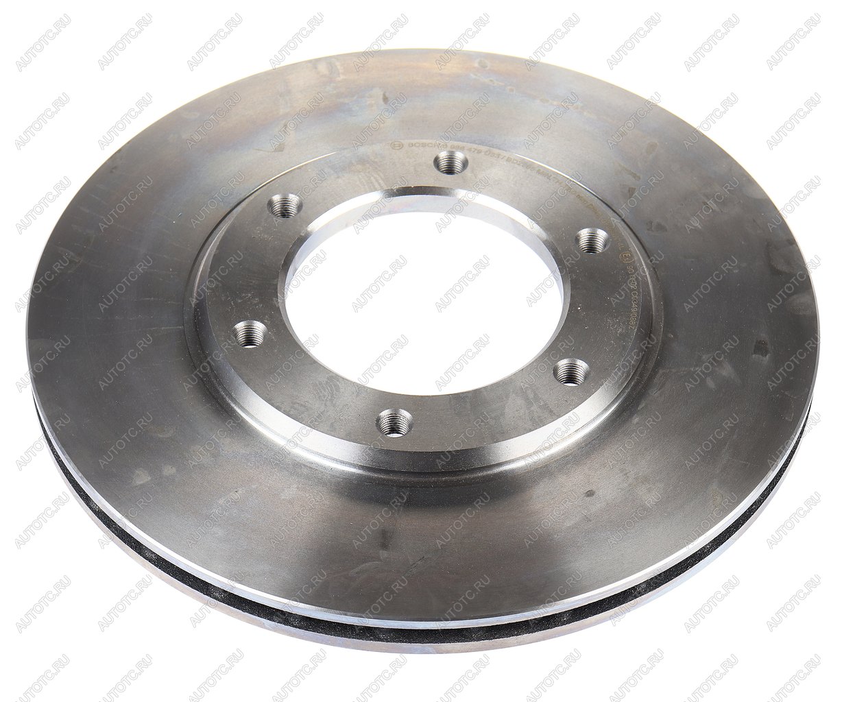 4 199 р. Диск тормозной NISSAN Patrol (84-) передний (1шт.) BOSCH BOSCH 0986479u33  с доставкой в г. Керчь