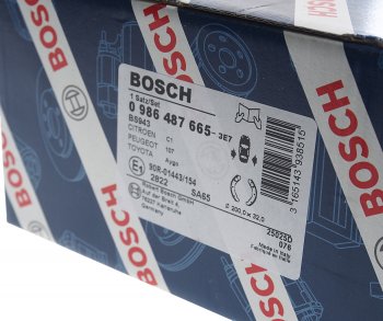 2 299 р. Колодки тормозные задние барабанные (4шт.) BOSCH Suzuki Swift ZC дорестайлинг, хэтчбэк 5 дв. (2003-2008)  с доставкой в г. Керчь. Увеличить фотографию 4