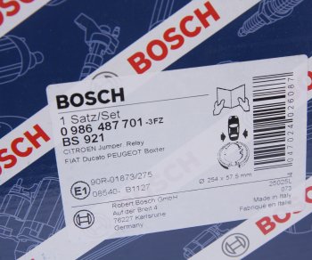 3 999 р. Колодки тормозные задние барабанные 4шт. BOSCH Fiat Ducato 250 (2006-2014)  с доставкой в г. Керчь. Увеличить фотографию 4
